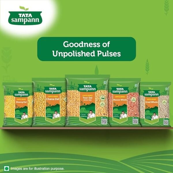 Tata Sampann Unpolished Green Moong Dal (Whole), 500g - Image 5