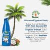 Dabur Anmol Gold 100% Pure Coconut Oil | Nariyal Tel | Natural | Multipurpose Hair Oil  (600 ml) - Image 5
