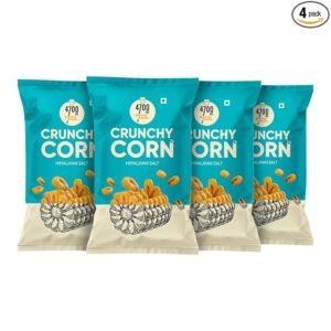 4700BC Salted Crunchy Corn, Himalayan Salt, (Pack Of 4)- 40 Gm
