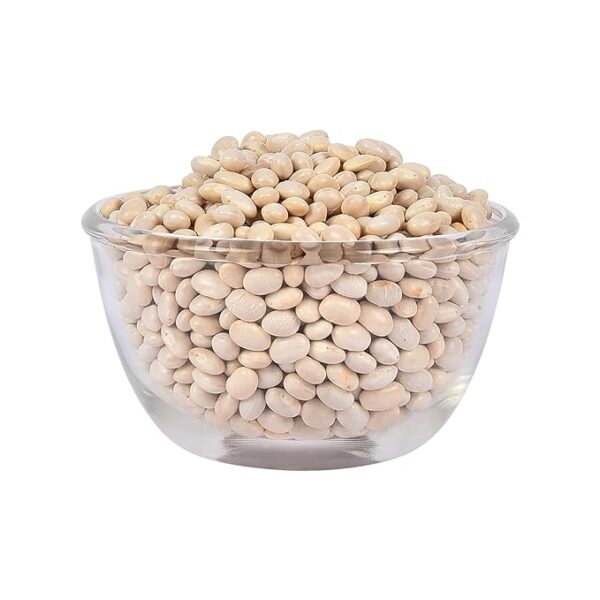 Herbi Eaters Pearls of Himalayas - Himalayan Navy Beans, Haricot Beans, White Beans (White Rajma) 450 Grms perfect for your Baked Beans