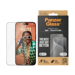Panzerglass™ Screen Protector 15 Pro Max - Clear