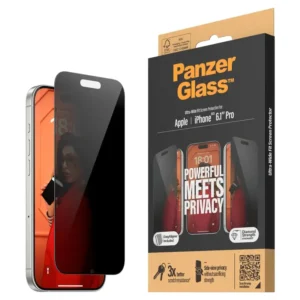 Panzerglass™ Screen Protector For Iphone 15 Pro - Privacy